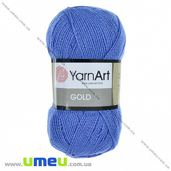 Пряжа YarnArt Gold 100 г, 400 м, Блакитна 9376 (YAR-025463)