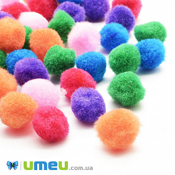 Помпони 1,5 см, Мікс (DIF-042615)