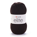 Пряжа YarnArt Elite 100 г, 300 м, Коричневая темная 217 (YAR-025376)