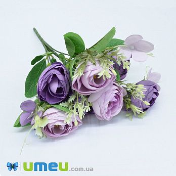 Букет півонії, 35 см, Бузковий (DIF-044955)