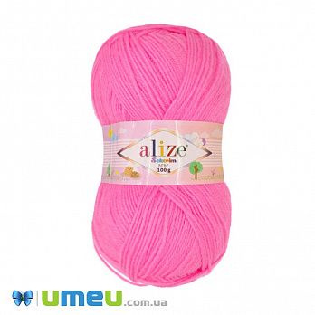 Пряжа Alize Sekerim Bebe 100 г, 320 м, Розовая яркая 157 (YAR-047723)