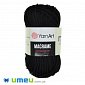 Пряжа YarnArt Macrame 90 г, 130 м, Чорна 148 (YAR-038451)