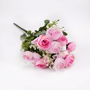 Букет пионов, 29 см, Розовый (DIF-055172)