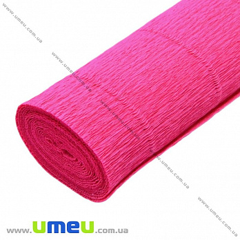 Гофрированная бумага Италия, Малиновая 570, 180 г, 50х50 см (DIF-019081)