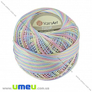 Пряжа YarnArt Tulip 50 г, 250 м, Меланж Рожево-блакитна 448 (YAR-029509)