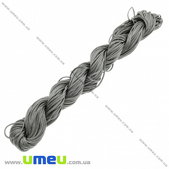 Нейлоновый шнур, 1 мм, Серый (LEN-021938)