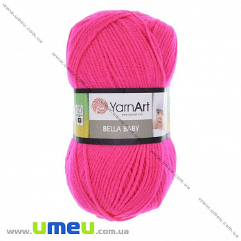 Пряжа YarnArt Bella Baby 50 г, 190 м, Розовая 659 (YAR-029699)