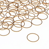 Кільце декоративне, 15 мм, Золото (PIN-055720)