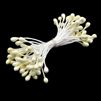 Тычинки на нитке маленькие, Кремовые (DIF-014977)