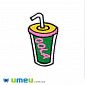 Термоаплікація Cola, 7х4 см, Зелена (APL-047666)