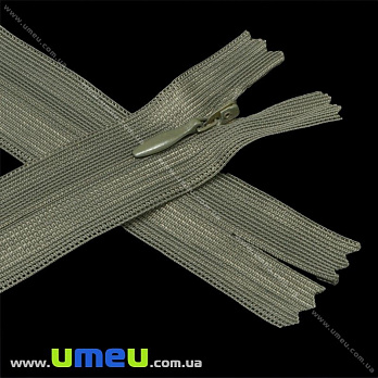 Молния потайная неразъемная, 20 см, Тип 3, Хаки (ZIP-015964)