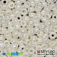 Бісер японський Miyuki круглий RR 6/0 №591, Молочний (BIS-046033)