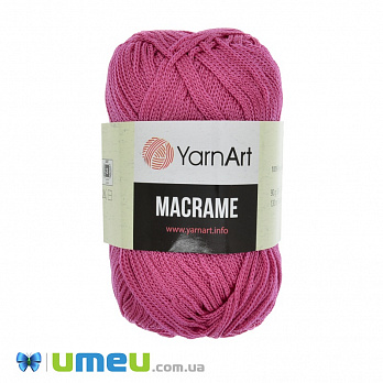 Пряжа YarnArt Macrame 90 г, 130 м, Малиновая 140 (YAR-038445)