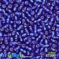 Бісер чеський 8/0, №67300, Синій, Блискучий (BIS-025553)