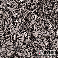 Бисер японский Miyuki QUARTER TILA №190, 5х1,2 мм, Nickel plated (BIS-053343)