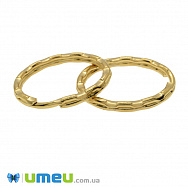 Кільце для ключів, Золото, 28 мм (OSN-047991)