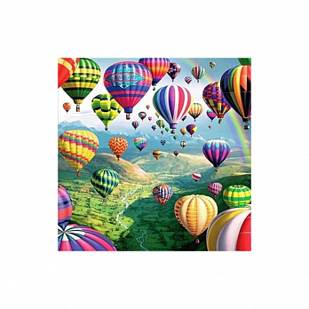 Набор алмазной живописи на подрамнике 30х30 см, Яркий мир (SXM-051366)