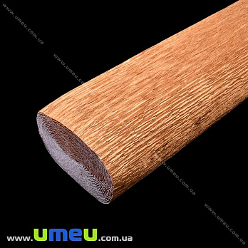 Гофрований папір Італія, Мідь металік 808, 180 г, 50х50 см (DIF-023443)