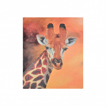 Набор алмазной живописи на картоне 25х21 см, Мне все видно (SXM-051512)