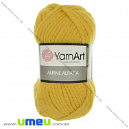 Пряжа YarnArt Alpine Alpaca 150 г, 120 м, Жовта 444 (YAR-029616)