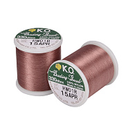 Нитка для бісеру KO 15, Коричнева, 50 м (MUL-053175)