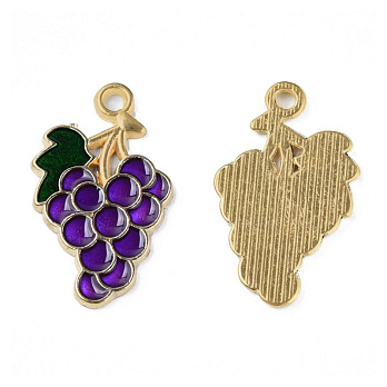 Підвіска метал. Виноград, 26х15,5 мм, Золото (POD-053678)