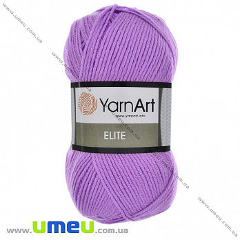 Пряжа YarnArt Elite 100 г, 300 м, Сиреневая 223 (YAR-029628)