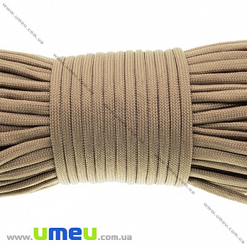 Шнур паракорд семижильный 4 мм, Бежевый (LEN-024921)