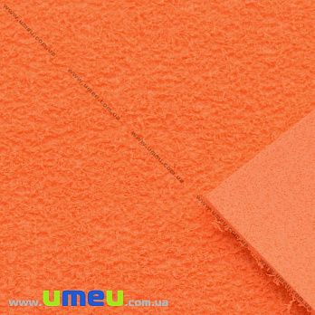 Фоамиран махра (Китай), 20х30 см, Оранжевый яркий (FOM-037180)