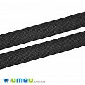 Лента ременная для рюкзаков (стропа), 26 мм, Черная (LEN-044398)