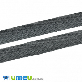 Лента киперная, 10 мм, Серая темная (LEN-044787)