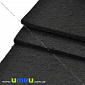 Фетр 3 мм, 20х30 см, Чорний (FLT-011627)