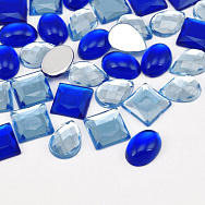 Кабошони пластикові, Мікс синій (KAB-060977)
