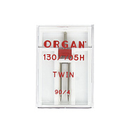 Голка подвійна ORGAN TWIN UNIVERSAL №90/4 для побутових швейних машин (SEW-057283)