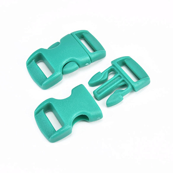 Фастекс пластиковий, 10 мм, Бірюзовий (SEW-061869)