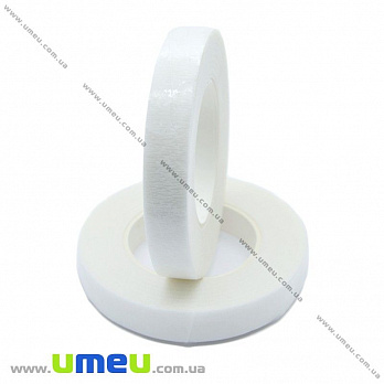 Тейп стрічка (флористична) 12 мм, Біла (DIF-018106)