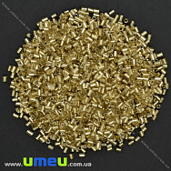 Бісер китайський рубка, 2,2 мм, Золотистий блискучий (BIS-026179)