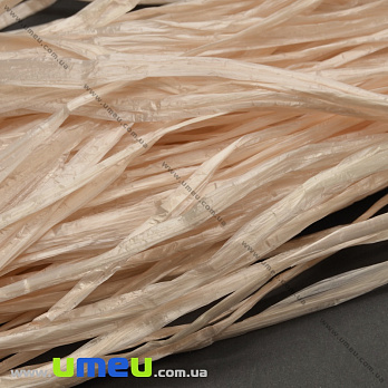 Рафія 10 мм, Персикова глянцева (KNT-037320)