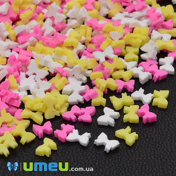 Слайси FIMO Бантики мікс, 5х4 мм (DIF-044208)