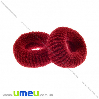 Резинка для волосся, 40 мм.рт.ст., Червона темна (OSN-041359)