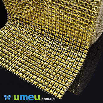 Шина декоративная, 12 см, Золотистая (LEN-025762)