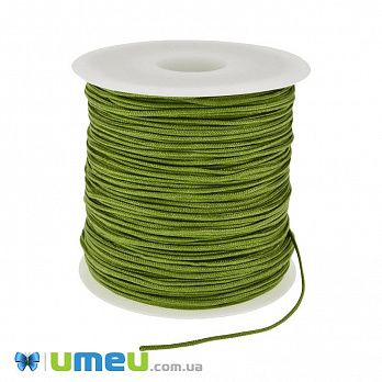 Нейлоновий шнур, 0,8 мм, Оливковий (LEN-047078)