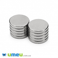 Магніт неодимовий для брошок Круглий, 18х2,7 мм (OSN-039341)