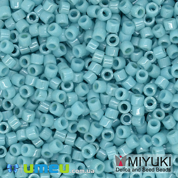 Бисер японский Miyuki Delica 11/0 DB217, Бирюзовый (BIS-045211)